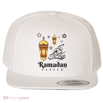 Ramadan Kareem Fasting For Muslim Islamic Gifts Idea Wool Snapback Cap