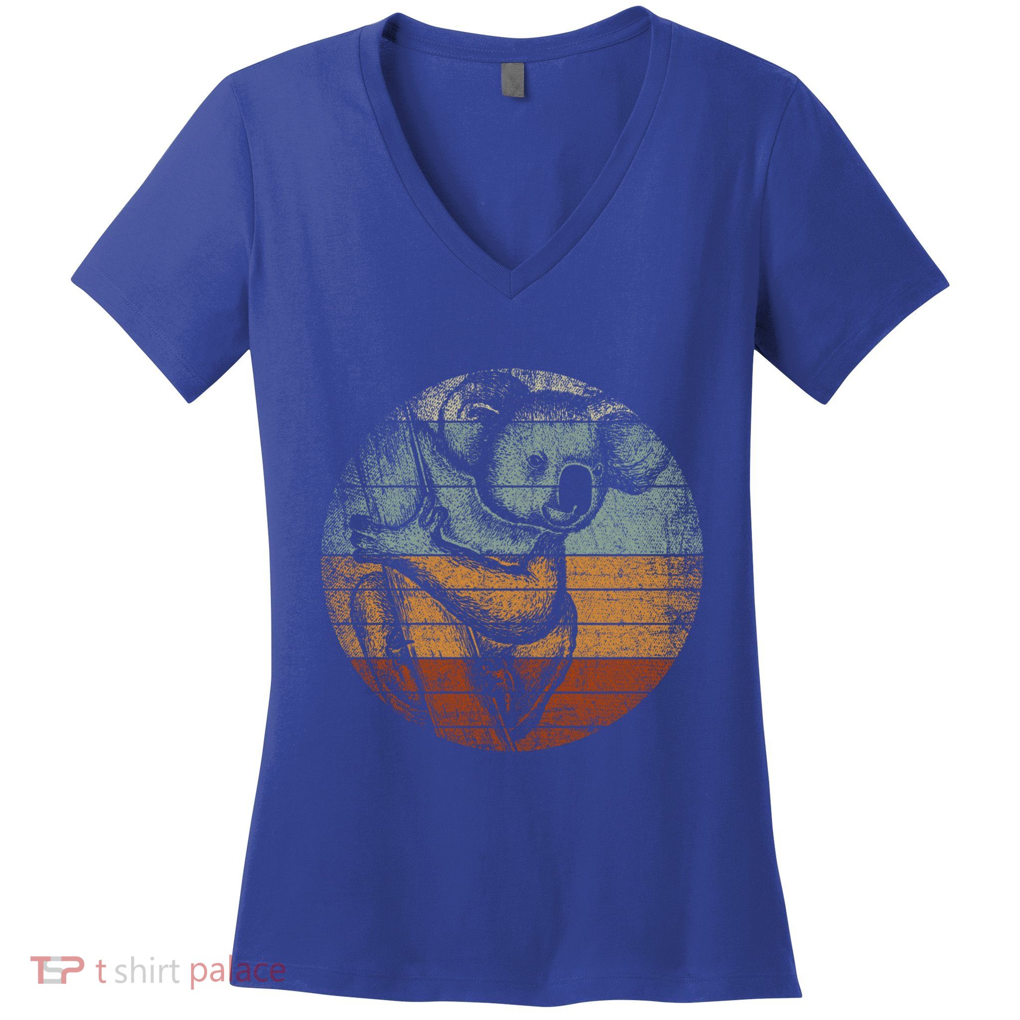 Retro Koala Great Gift Women's V-Neck T-Shirt