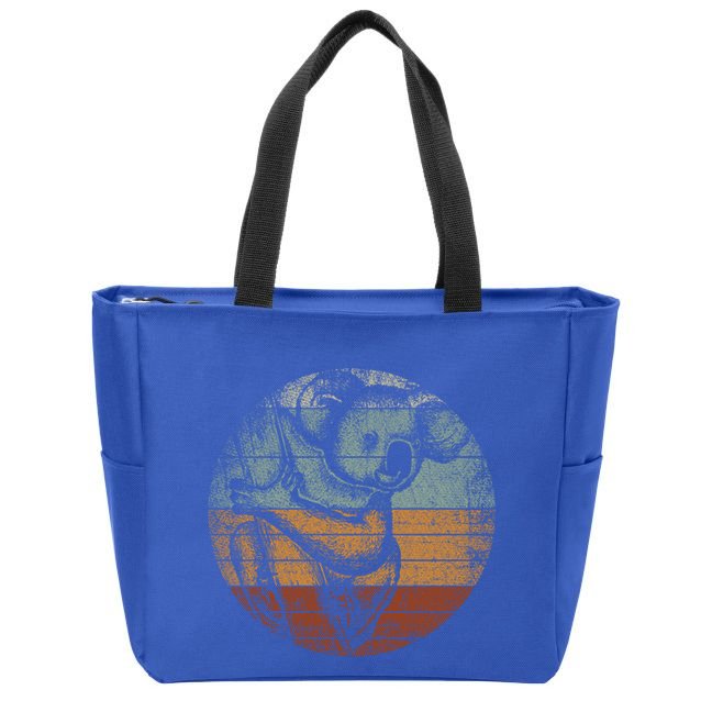 Retro Koala Great Gift Zip Tote Bag