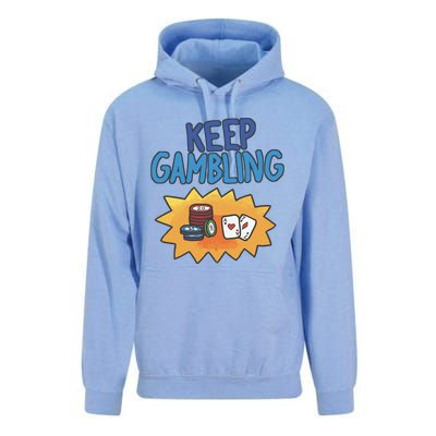 Raxd Keep Gambling Unisex Surf Hoodie