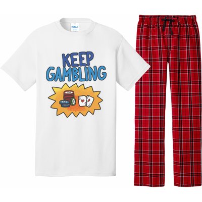 Raxd Keep Gambling Pajama Set