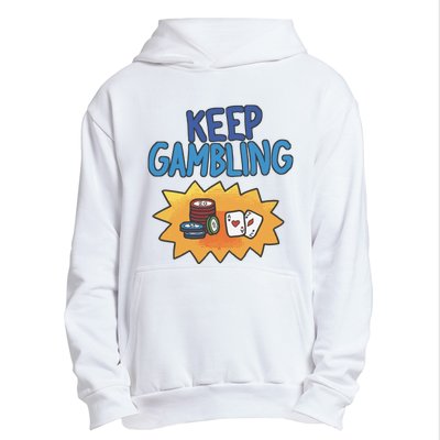 Raxd Keep Gambling Urban Pullover Hoodie