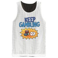 Raxd Keep Gambling Mesh Reversible Basketball Jersey Tank