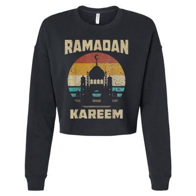 Ramadan KareemIslamic Holidays Muslim Cropped Pullover Crew