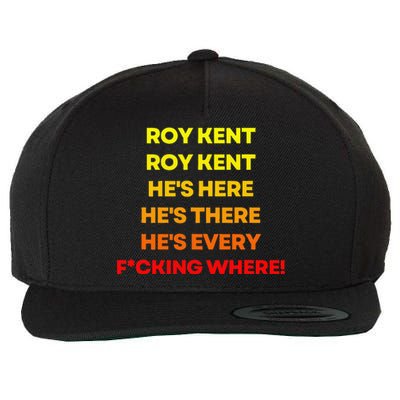 Roy Kent Hes Everywhere Wool Snapback Cap