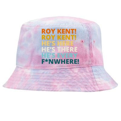 Roy Kent He;s Here He's There He's Every F*N Where Tie-Dyed Bucket Hat