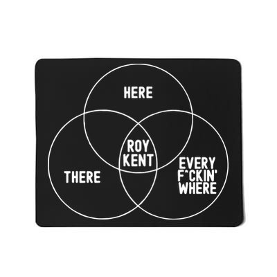 Roy Kent He Here He There He Is Every F*Ckin Where Mousepad