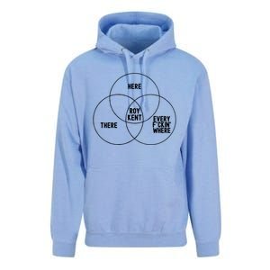 Roy Kent He Here He There He Is Every F*Ckin Where Unisex Surf Hoodie