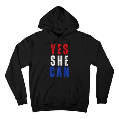 Retro Kamala Harris Yes She Can Kamala Harris 2024 Hoodie