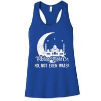 Ramadan Kareem Happy Ramadan Fasting Mode On Not Even Water Gift Women's Racerback Tank