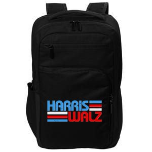 Retro Kamala Harris Tim Walz 2024 Election Impact Tech Backpack