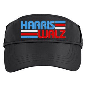 Retro Kamala Harris Tim Walz 2024 Election Adult Drive Performance Visor