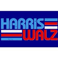 Retro Kamala Harris Tim Walz 2024 Election Bumper Sticker