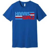 Retro Kamala Harris Tim Walz 2024 Election Premium T-Shirt