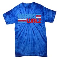 Retro Kamala Harris Tim Walz 2024 Election Tie-Dye T-Shirt