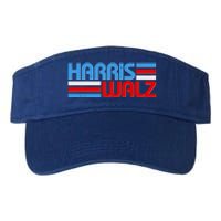 Retro Kamala Harris Tim Walz 2024 Election Valucap Bio-Washed Visor