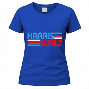 Retro Kamala Harris Tim Walz 2024 Election Women's T-Shirt