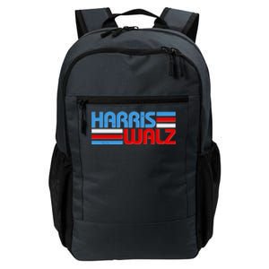 Retro Kamala Harris Tim Walz 2024 Election Daily Commute Backpack