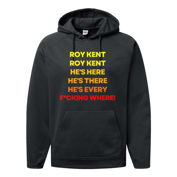 Roy Ken Hes Everywhere Performance Fleece Hoodie