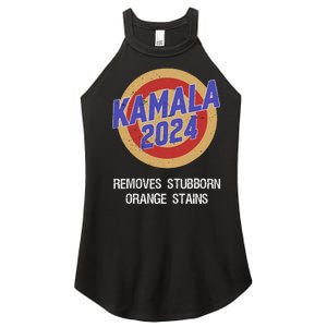 Retro Kamala Harris 2024 Vote Removes Stubborn Orange Stains Women’s Perfect Tri Rocker Tank