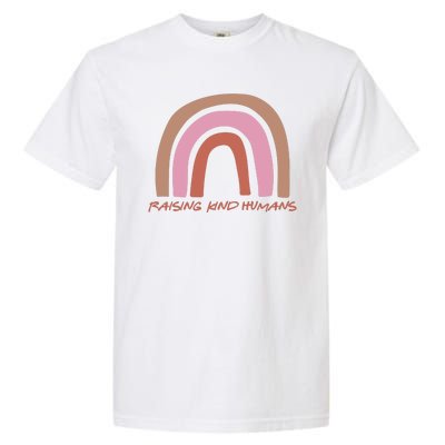 Raising Kind Humans Rainbow Garment-Dyed Heavyweight T-Shirt