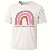 Raising Kind Humans Rainbow Cooling Performance Crew T-Shirt