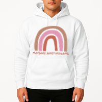 Raising Kind Humans Rainbow Hoodie