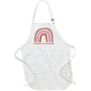 Raising Kind Humans Rainbow Full-Length Apron With Pockets