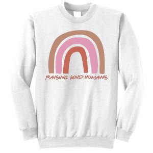 Raising Kind Humans Rainbow Sweatshirt