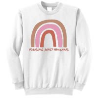 Raising Kind Humans Rainbow Sweatshirt