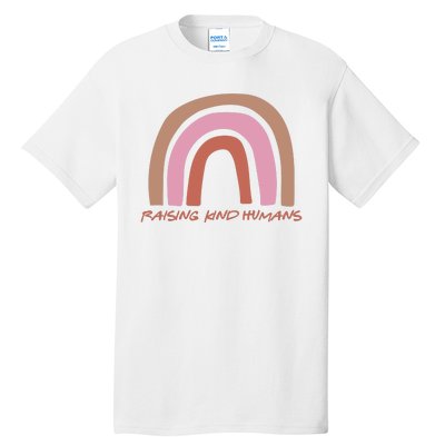 Raising Kind Humans Rainbow Tall T-Shirt