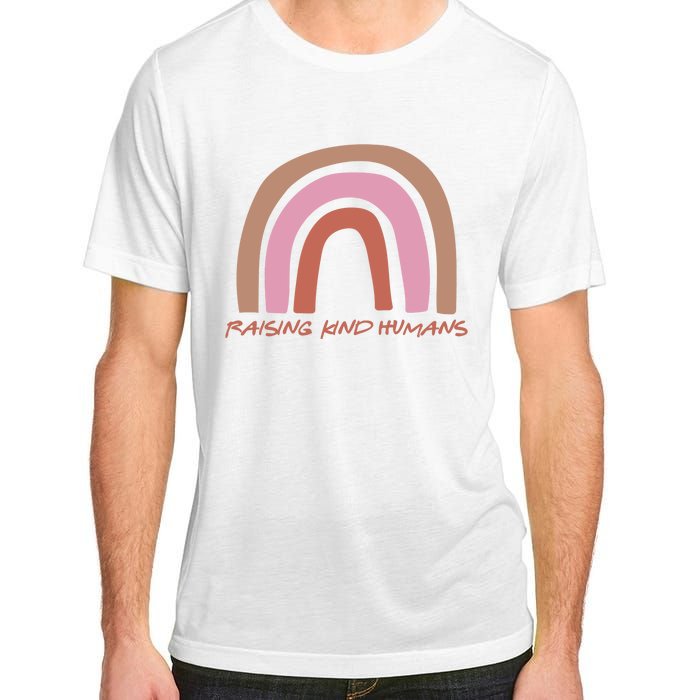 Raising Kind Humans Rainbow Adult ChromaSoft Performance T-Shirt