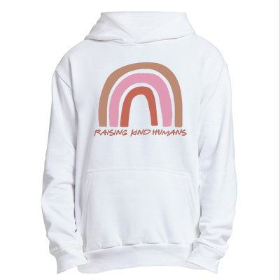 Raising Kind Humans Rainbow Urban Pullover Hoodie