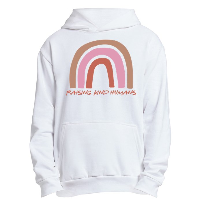 Raising Kind Humans Rainbow Urban Pullover Hoodie