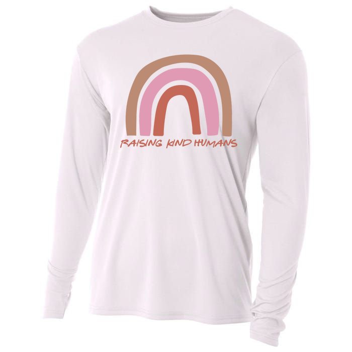 Raising Kind Humans Rainbow Cooling Performance Long Sleeve Crew