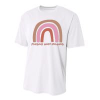 Raising Kind Humans Rainbow Performance Sprint T-Shirt