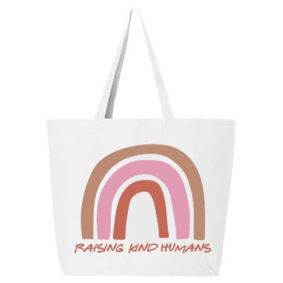 Raising Kind Humans Rainbow 25L Jumbo Tote