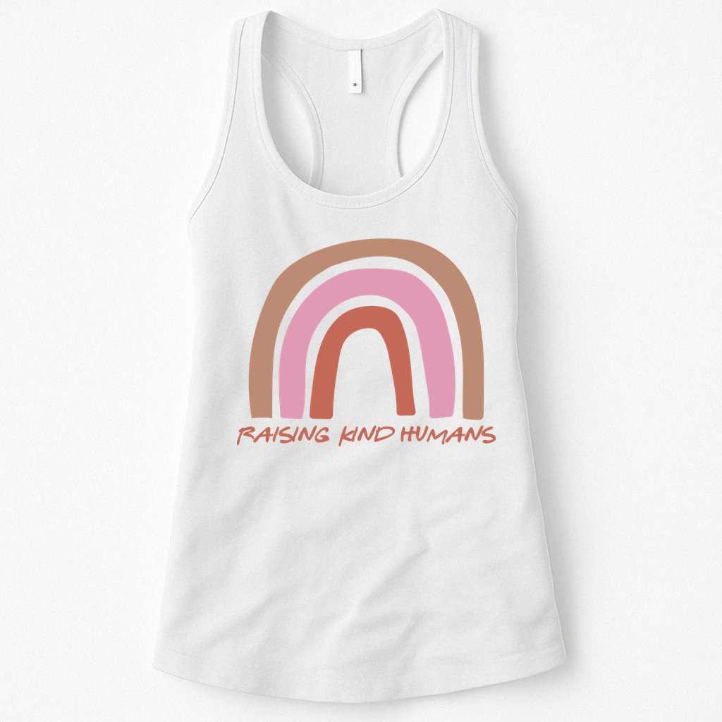 Raising Kind Humans Rainbow Womens Tank Top