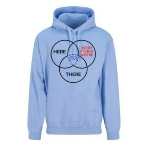 Roy Kent He Here He There He Is Every F*Ckin Where Unisex Surf Hoodie