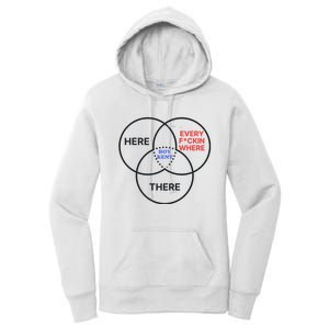 Roy Kent He Here He There He Is Every F*Ckin Where Women's Pullover Hoodie