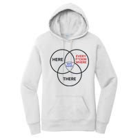 Roy Kent He Here He There He Is Every F*Ckin Where Women's Pullover Hoodie