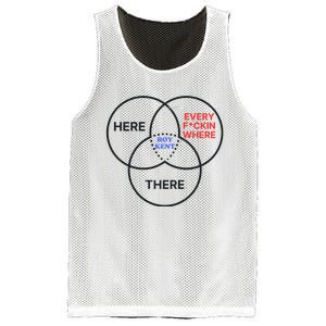 Roy Kent He Here He There He Is Every F*Ckin Where Mesh Reversible Basketball Jersey Tank