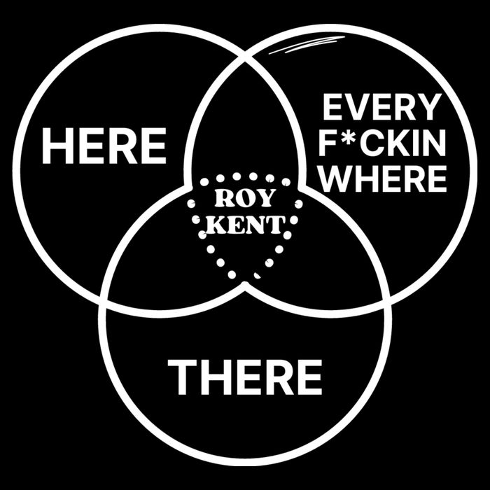 Roy Kent He Here He There He Is Every F*Ckin Where Drawstring Bag