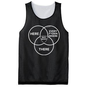 Roy Kent He Here He There He Is Every F*Ckin Where Mesh Reversible Basketball Jersey Tank