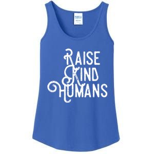 Raise Kind Hu Kindness Love Gratitude Parents Gift Cute Gift Ladies Essential Tank