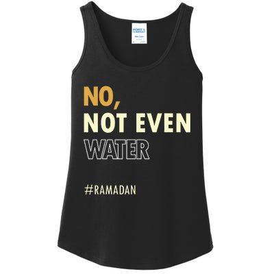 Ramadan Kareem Islamic Fasting Outfit Ladies Essential Tank