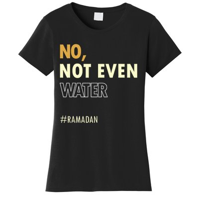 Ramadan Kareem Islamic Fasting Outfit Women's T-Shirt