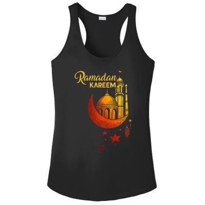 Ramadan Kareem Islamic Holiday Mosque Ramadan Great Gift Ladies PosiCharge Competitor Racerback Tank