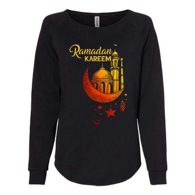 Ramadan Kareem Islamic Holiday Mosque Ramadan Great Gift Womens California Wash Sweatshirt