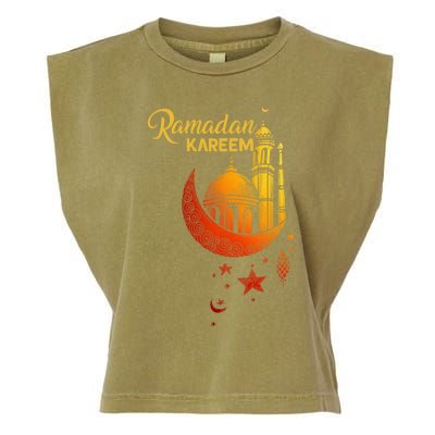 Ramadan Kareem Islamic Holiday Mosque Ramadan Great Gift Garment-Dyed Women's Muscle Tee